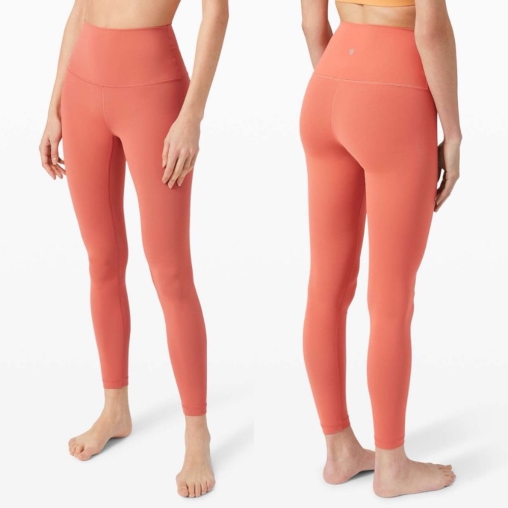 Lululemon Wunder Under High-Rise Tight 28" *Full-On Luxtreme Rustic Coral